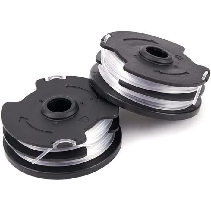 luolety Bobine de fil de rechange pour débroussailleuse Parkside PRTA 20 Li C3 IAN351753 - 8,3 m de long et 1,65 mm de diamètre - 6 bobines luolety Bobine de fil de rechange pour débroussailleuse Parkside PRTA 20 Li C3 IAN351753 - 8,3 m de long et 1,65 mm de diamètre - 6 bobines