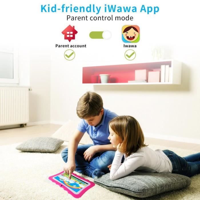  Tablette pour enfant 7 pouces WIFI caméra3