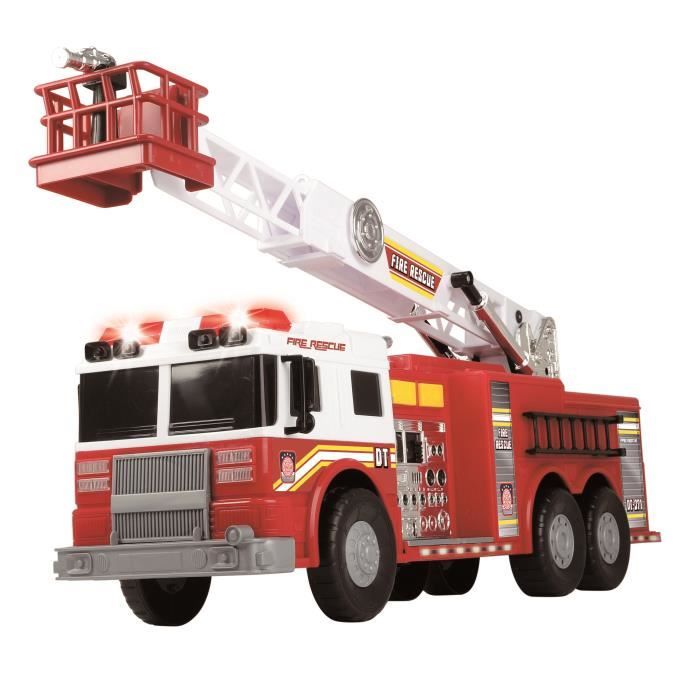 Camion de Pompier Sonore et Lumineux 30 cm - La Grande Récré