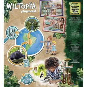 Playmobil Ours Grizzly Noir Wiltopia Zoo - Occasion En Excellent état