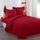 Housse de couette 240x260 rouge