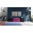 Meuble Tv Noir Et Fuchsia Avec Led Rvb 167 Cm Achat Vente