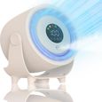 Ventilateur brumisateur portable, mini climatiseur rechargeable, blanc