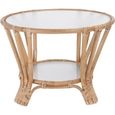 Table Basse Rotin 74x51cm 74cm Bois Clair Achat Vente Table Basse Table Basse Rotin 74x51cm Cdiscount