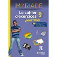 Myriade - Maths 5e - 2023 - Cahier d'exercices pour tous-0