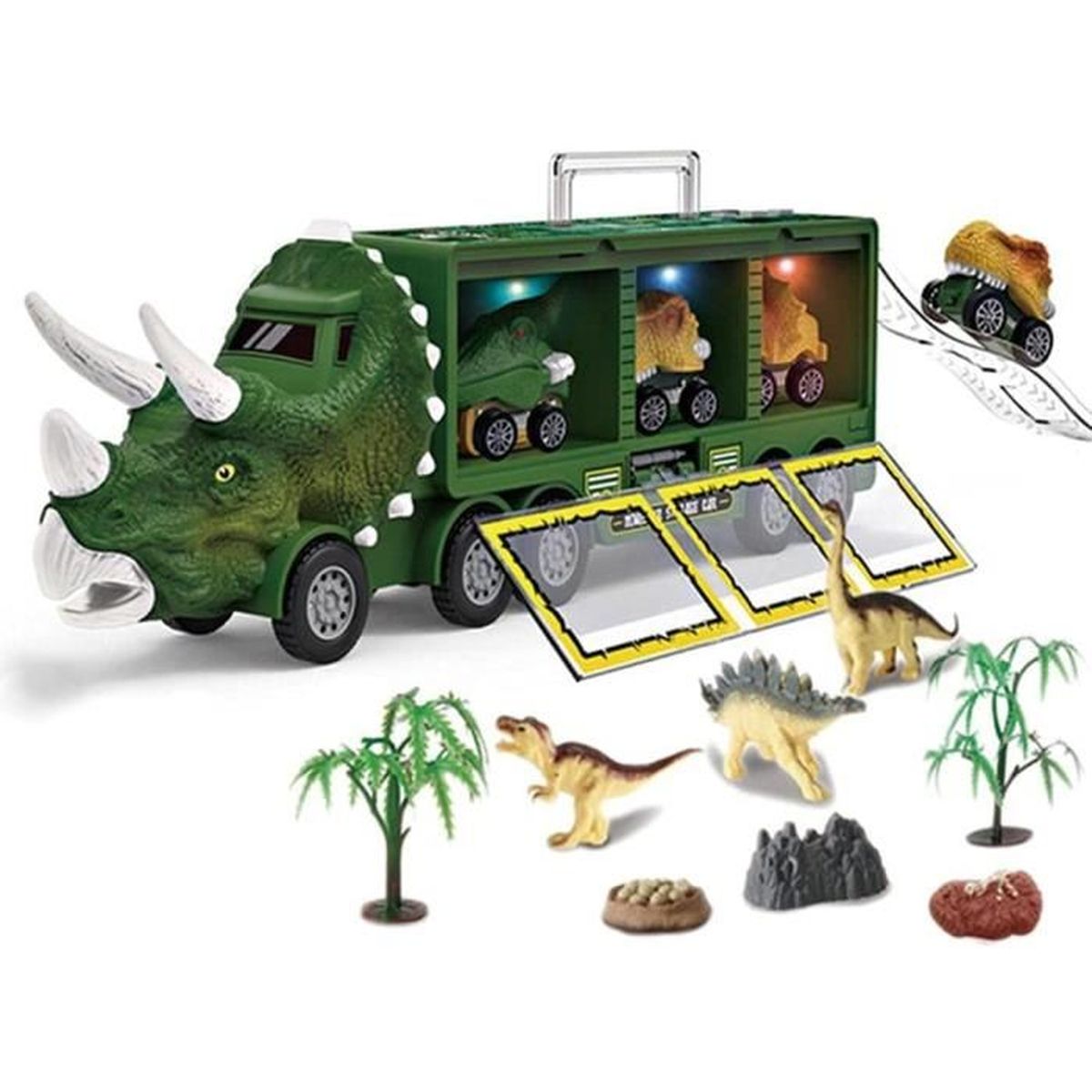 Dinosaure Enfant Dinosaure Jouet de Camion Transporteur