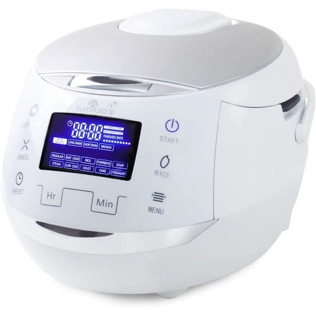 Yum Asia Sakura Cuiseur à riz avec bol en céramique et Fuzzy