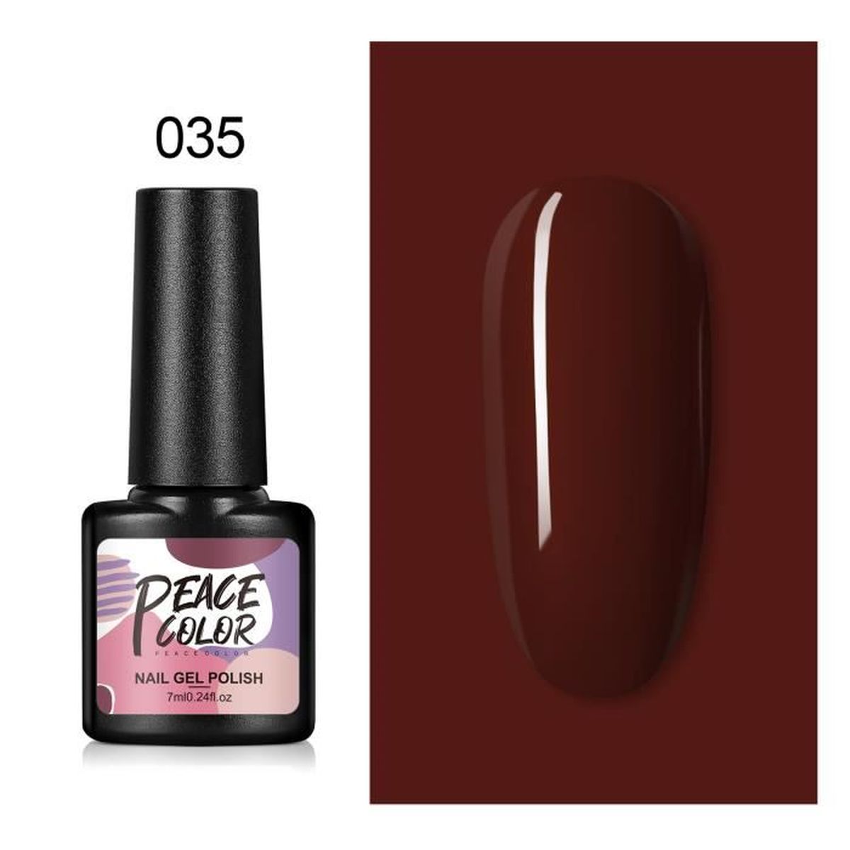 Vishine Vernis à Ongles 8ml Semi-permanent Soak-off UV LED Nail Art Manucure Base Top Coat Rose Pale 1532 Vernis Gels Semi Perma