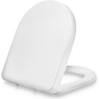 CAPITAL SPORTS Abattant WC Dombach Celesto - Blanc - Fermeture douce et antibactérien