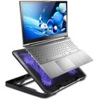 NEUFU Refroidisseur PC 5 LED Ventilateur Support USB 10/17 Pouces Ordinateur Portable