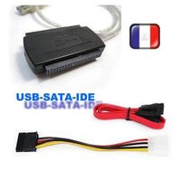 Wooshshop® ADAPTATEUR IDE SATA vers USB 2 pour 3'5 5'25 2'5