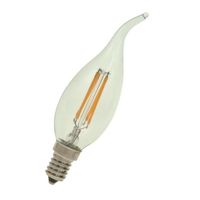 Ampoule LED Filament Flamme coup de vent claire 4W dimmable 400Lm 2700K blanc chaud