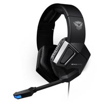 Casque Gaming Easars SPARKLE noir pour PC - 7.1 Sound Effect Gaming Headset
