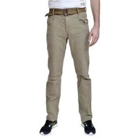 NO EXCESS - Pantalon homme - Pantalon straight fit - 100% coton - Vert