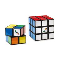 Coffret Rubik's Cube Duo 3x3 + 2x2 - RUBIK'S - Jeu casse-tête pour enfants et adultes