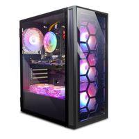 STGsivir-PC de bureau de jeu-GTX 1660 Super, Intel i3-10100F jusqu'à 4,3G, 16Go DDR4, 1To SSD, 600M WiFi, BT 5,0, RGB Fanx6, W11H64