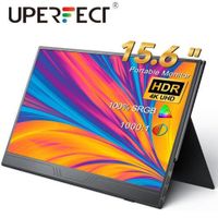 Moniteur Portable 15.6" 4K Ultra Slim HDR IPS LCD 3840*2160 - UPERFECT - Noir - 3ms - 600cd/m²