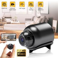 Mini Camera Espion,1080P Caméra de Surveillance sans Fil Camera Surveillance WiFi Camera Cachée avec Détection de Mouvement