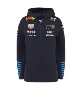 SWEATSHIRT Veste à Capuche Zippée Red Bull Racing F1 Team For