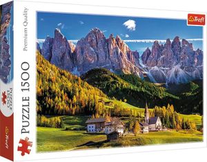 PUZZLE Puzzle, Val di Funes, Dolomites, Italie, 1500 Pièc