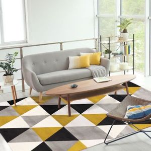 Tapis Scandinave Jaune