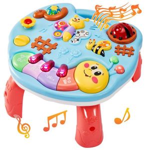 TABLE JOUET D'ACTIVITÉ Table Activité Bébé Jouet Musical Enfant 1 Ans Jou