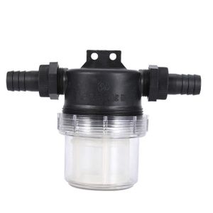 Pompe à Eau Filtre Filet Arroseur Réglable En Ligne Transparent Maille Tamis Outil Darrosage Pour Jardinage Pompe à Eau