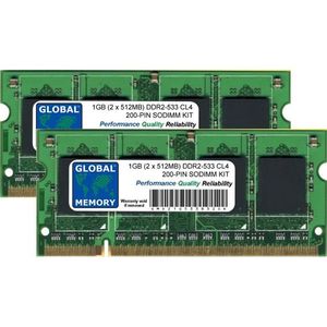 Komputerbay 1Go DDR2 533 MHz PC2-4200 PC2-4300 M/émoire DDR2 533 240 PIN DIMM bureau