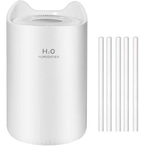 Fonction dAromath/érapie /& T/él/écommande Chambre B/éb/é Volume de Brouillard 280 ml//h Temps de Travail 30H 1-8H Minuterie Bureau Ultrasonique Humidificateur dair Humidificateur 5L pour Maison