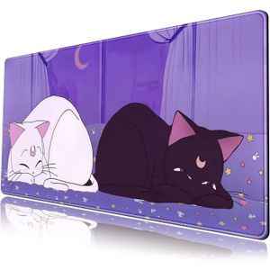 Tapis de souris avec motif chat i 24 x 19 cm i tapis de souris