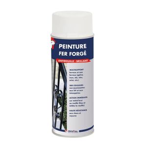Peinture Aérosol Noir Brillant 400 Ml