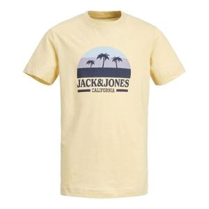T-SHIRT T-shirt Jaune Garçon Jack & Jones Malibu