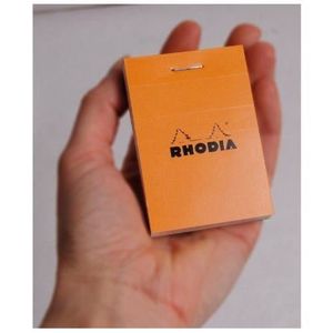 BLOC NOTE Rhodia 10200-O Bloc de direction couverture 80 feu