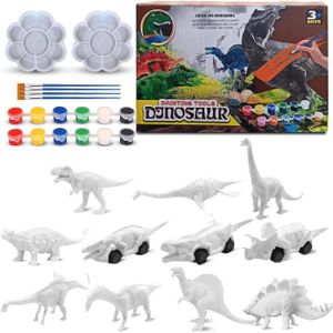 JOUET Jeu dinosaure jouet avec 11 Figurines à peine enfa