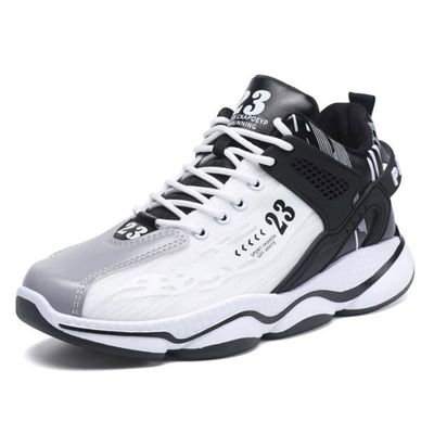 Basket Homme Baskets Homme de la Mode de Marche pour Jeunes Basket Homme Legeres et Confortables Fitness Running Tennis Noir Noir Cdiscount Chaussures