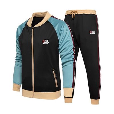 Survêtement Homme - 2 Pièces Ensemble Casual Sport Slim - Manches Longues - XH652 Jaune Jaune - Prêt-à-Porter