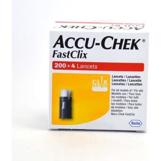 200 + 4 lancettes, accuchek fastclix Cdiscount Santé Mieux vivre