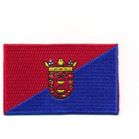 Écusson Drapeau Mongolie 50x25mm - Thermocollant Ou à Coudre - Broderie Qualité Hegibaer