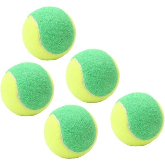 6 Balles De Tennis élastiques – Professionnelles, Résistantes à L’usure, Pour Jeu Avec Chien Ou Entraînement