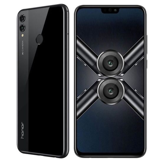 6.5 Pouce (Noir) Huawei Honor 8X 4Go+64Go   Smartphone