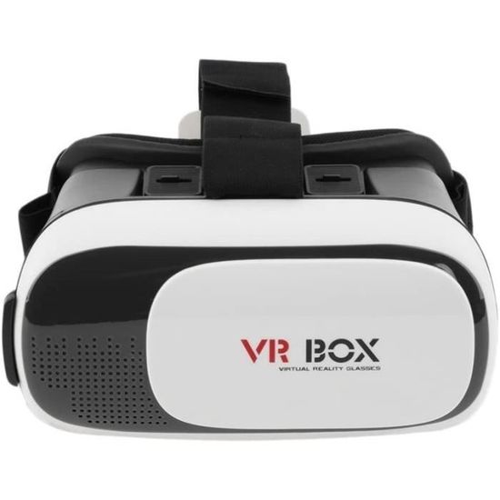 VR BOX Casque de réalité virtuelle, lunettes 3D pour smartphone Android et Apple