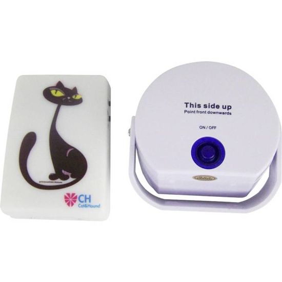 Innovadvance Sonnette D Entree De Chat 50 M Blanc Cdiscount Animalerie