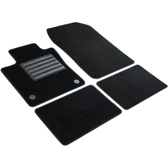 MTM SP-11147 precisely fitting velour floor mats for Peugeot 208 Hybrid 2024, Opel Corsa Hybrid 2024