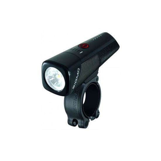 Phare rechargeable Sigma Buster 800 LED - Vélo loisir adulte - Noir - Garantie 2 ans