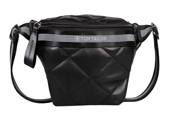 TOM TAILOR Mica - Borsa A Marsupio Donna In Similpelle Con Trapuntatura A Rombi, Tracolla Regolabile Riflettente, Beige - 3