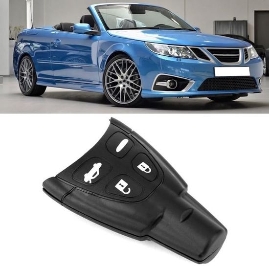 Coque De Remplacement Pour Télécommande 4 Boutons SAAB 9-3 9-5 - Neuf, Générique, Compatible Universel