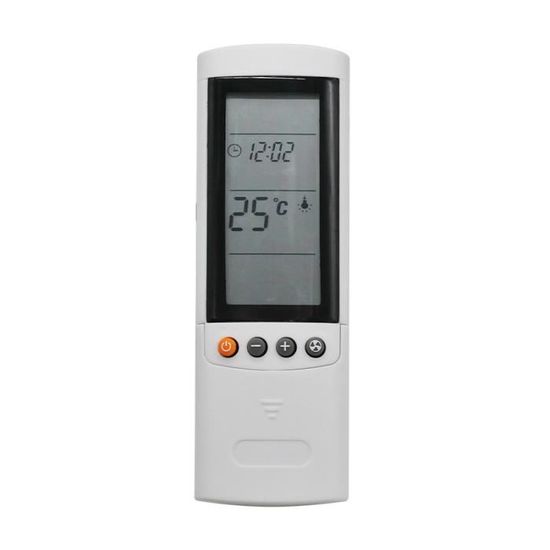 Télécommande De Remplacement Pour Climatiseur Airwell RC08A RC08B - Infrarouge, Sans Programmation, ABS - 12