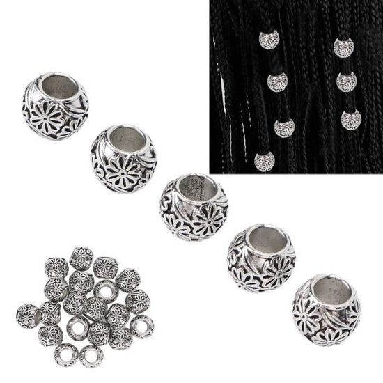 Peigne Barbe Taille Lot De Perles En Étain Style Viking Borre