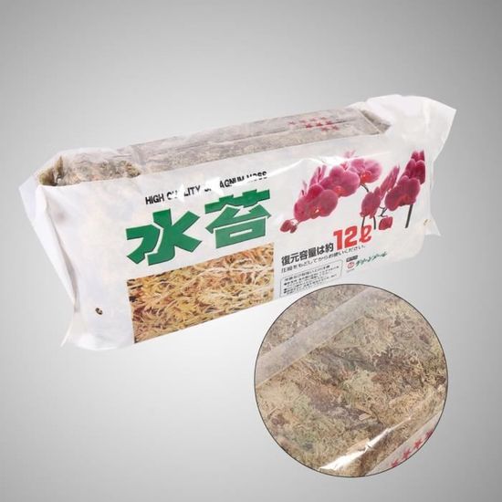 Nutrition Plantes Orchidacées Mousse Sphaigne Pour Orchidées Phalaenopsis - Engrais Organique 6L - Nutrition Et Drainage Optimal Engrais Agrumes
