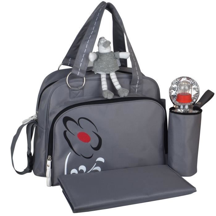 Sac a langer noir new arrivals et rouge